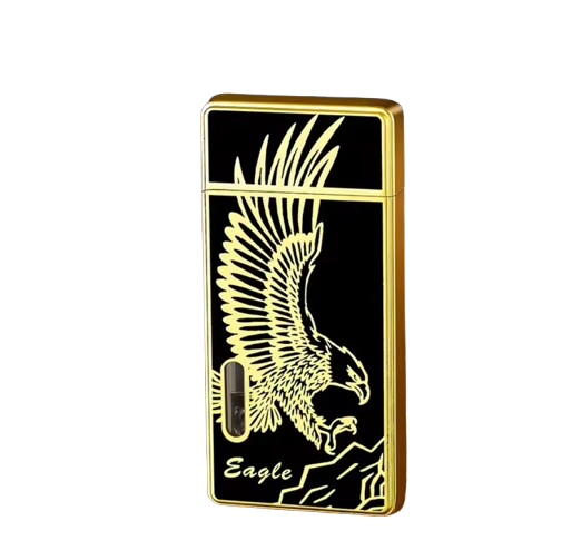 Windproof Waterproof Dragon Metal Lighter – Embossed Flame Design