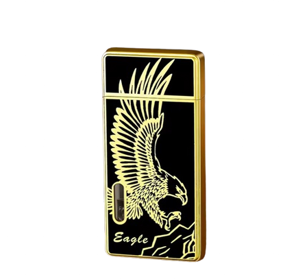 Windproof Waterproof Dragon Metal Lighter – Embossed Flame Design