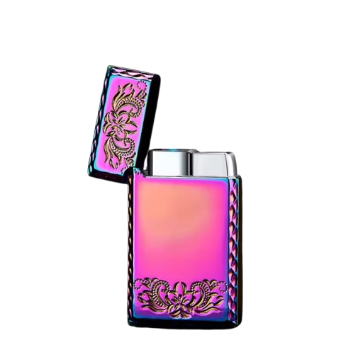 Windproof Waterproof Dragon Metal Lighter – Embossed Flame Design