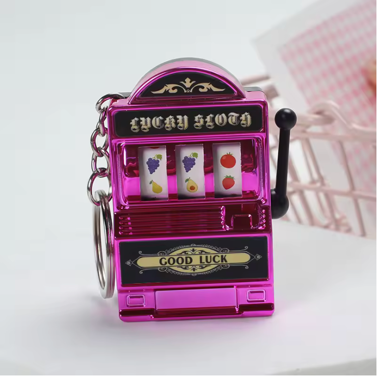 casino slot maschine key chain accessory